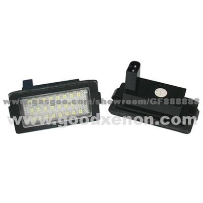 BMW LED License Plate Lamp