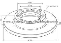 Truck Brake Disc 4274210012