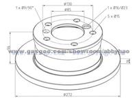 Truck Brake Disc for Benz 9024230112 9024230312 9024230412