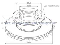 Truck Brake Disc 6314200172