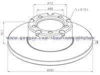 Truck Brake Disc 6014200272_6014210412_6014215012