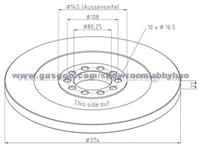 Truck Brake Disc 4164210412