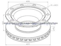 Truck Brake Disc 0308834130_0308834100