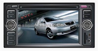 6.2 Inch HD Special Car Dvd Player For Toyota Old Corolla