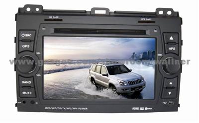 7 Inch HD Special Car Dvd Player For Toyota Prado