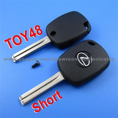 Lexus 4D Duplicable Key Shell Toy48 (Short) With Groove