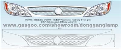 DG/2005-3B Front Combination Lamp,DG/2006-4 Radiator Grill