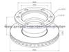 Truck Brake Disc 7173036