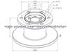 Truck Brake Disc 8584182