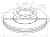 Truck Brake Disc 5010525014