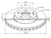 Truck Brake Disc 6394210012