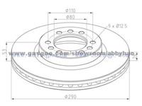 Truck Brake Disc 42471214