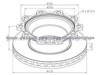 Truck Brake Disc 6694210112_6694210612