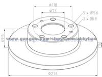 Truck Brake Disc 2994066