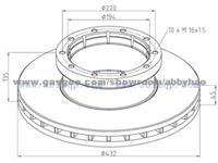 Truck Brake Disc 6274210012