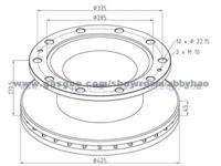 Truck Brake Disc 1907764