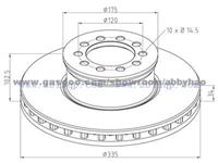 Truck Brake Disc 9704210112_9704210212_9704210612