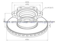 Truck Brake Disc 6684230412