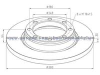 Truck Brake Disc 4374210412