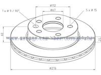 Truck Brake Disc 6384210112