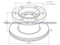 Truck Brake Disc 1904693