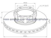 Truck Brake Disc 6684210212