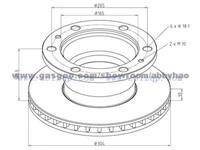 Truck Brake Disc 7173036