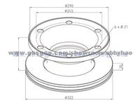 Truck Brake Disc 5010260102