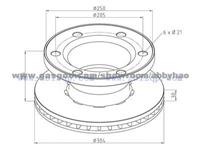 Truck Brake Disc 5010260101