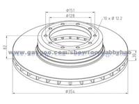 Truck Brake Disc 5000450158