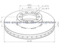 Truck Brake Disc 5010216437