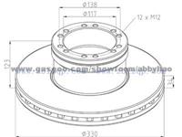 Truck Brake Disc 1400163