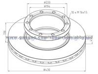 Truck Brake Disc 8285543000