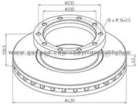 Truck Brake Disc 221412