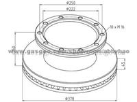 Truck Brake Disc 21227349