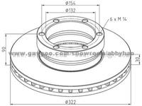 Truck Brake Disc 6779208