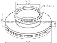 Truck Brake Disc 1792411113-07