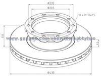 Truck Brake Disc 234110