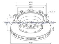 Truck Brake Disc M069018