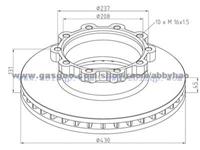 Truck Brake Disc 1402272_1852817_1386686