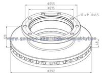 Truck Brake Disc 8284000034