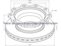 Truck Brake Disc 09267086