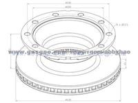 Truck Brake Disc 017870