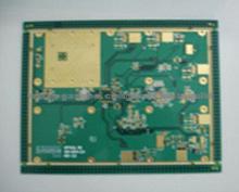 PCB FR4+Rogers Mixed Pressing 6layer ENIG ,Board Edge Gold Plating