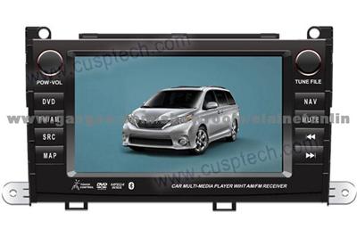 CS-T026 CAR DVD PLAYER WITH GPS FOR TOYOTA SIENNA