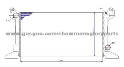 Ford Radiator 1040077