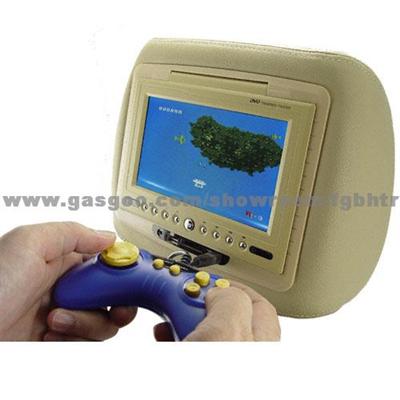 7 Inch LCD Car Headrest DVD Player