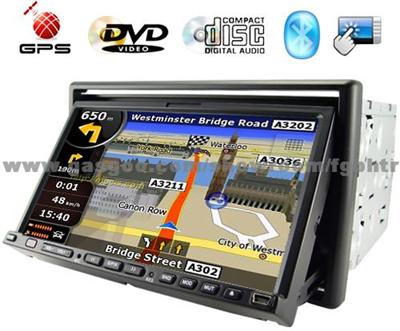 2 DIN 7 Inch Touch Screen GPS Car DVD Player (JH_CDP_007)