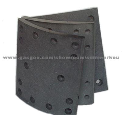 Drum Brake Lining with Asbestos, NAO, Copper