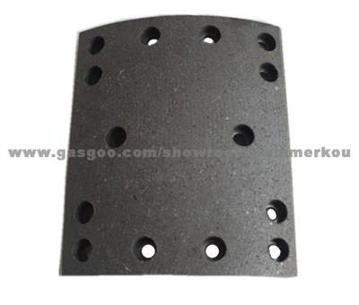 Drum Brake Lining--HOWO With 14 Holes